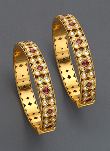 Kundan Bangles