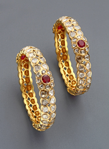 Polki Bangles