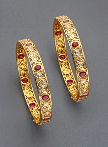 Polki Bangles